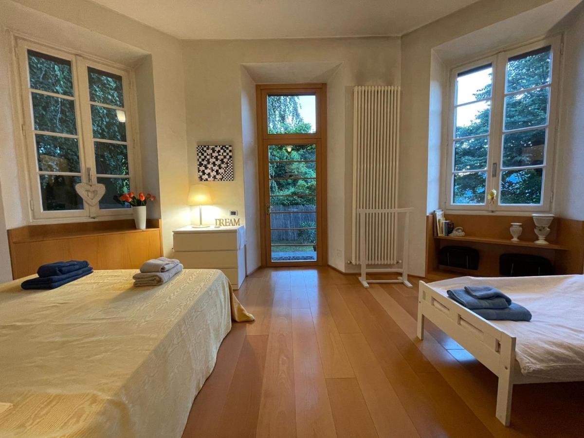 Lake Como Villa Ines Apartment Faggeto Lario Buitenkant foto