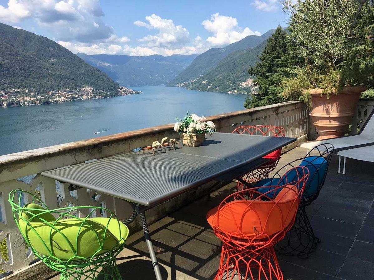 Lake Como Villa Ines Apartment Faggeto Lario Buitenkant foto