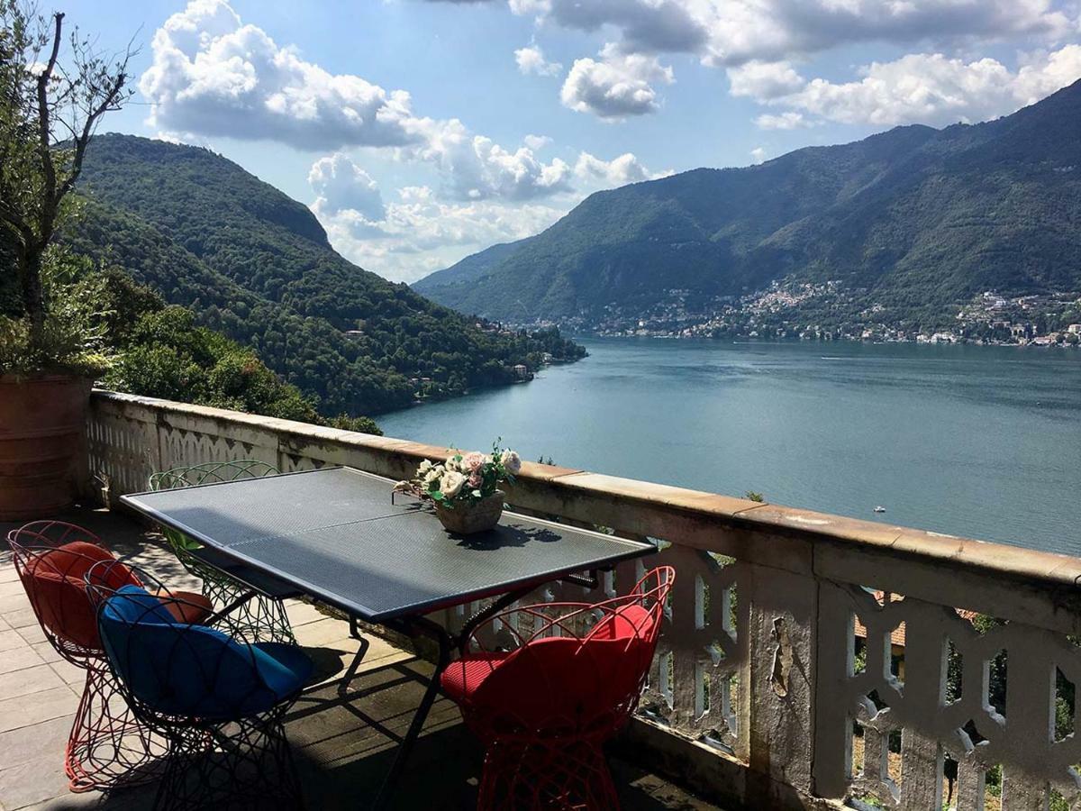 Lake Como Villa Ines Apartment Faggeto Lario Buitenkant foto